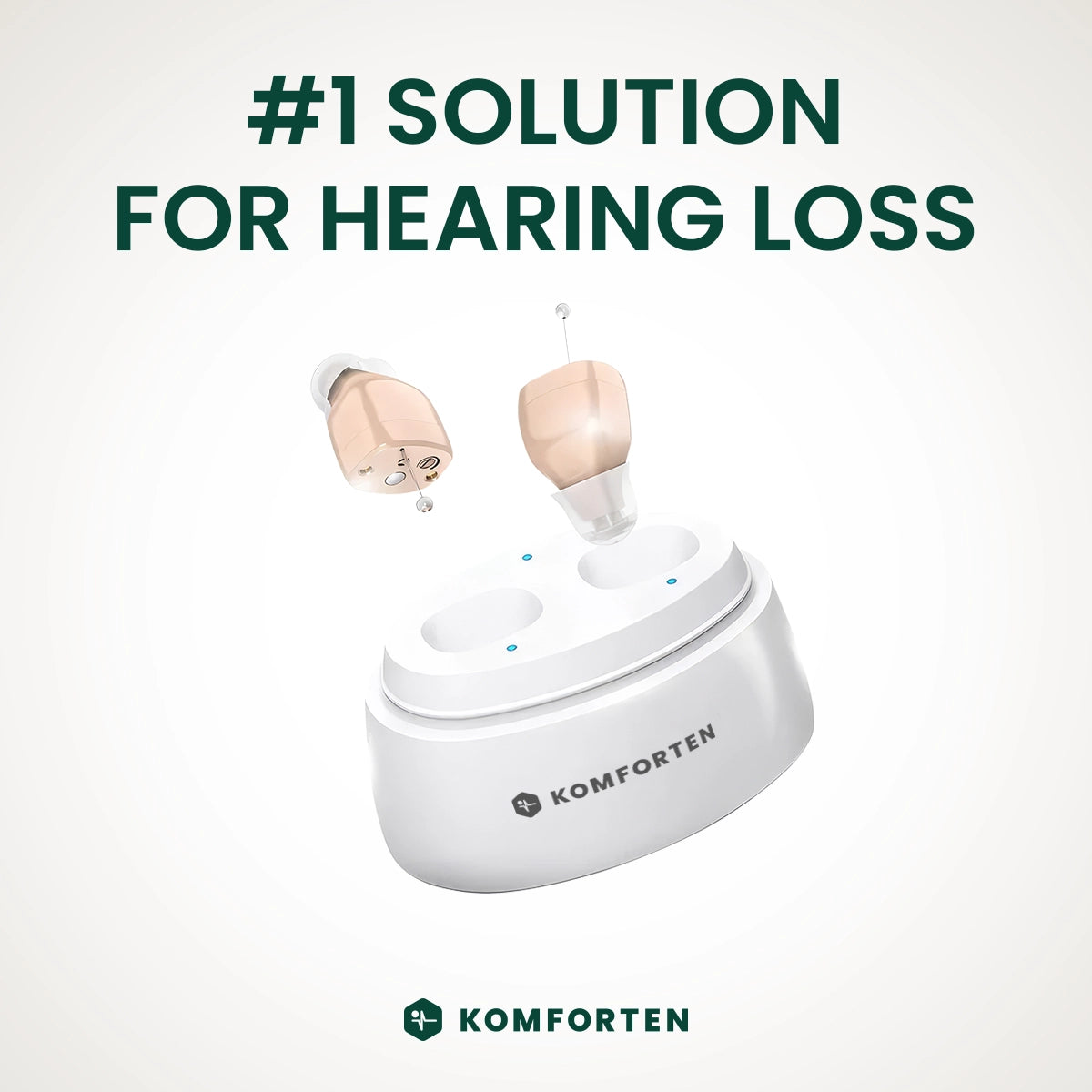 Komforten Hearing Aids — Crystal-Clear Sound at a Fraction of the Price