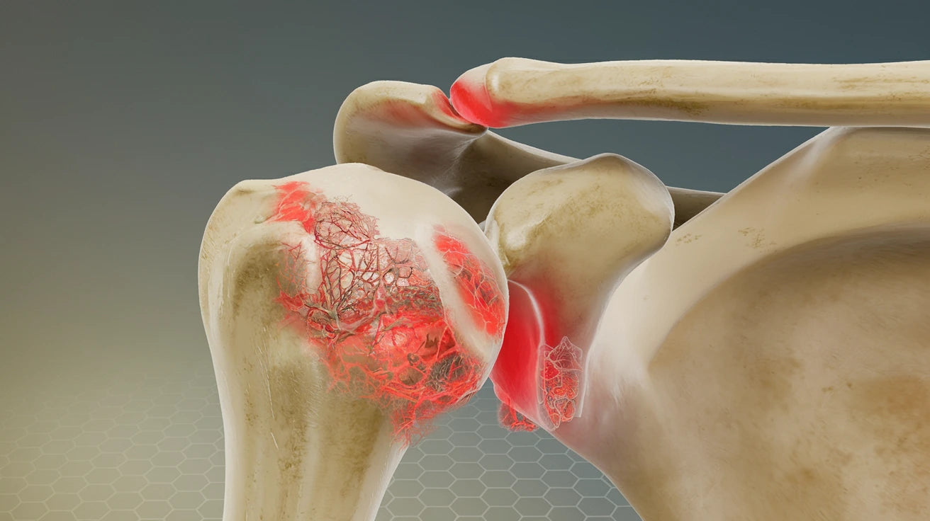 degenerativ ledsjukdom där brosket bryts ner