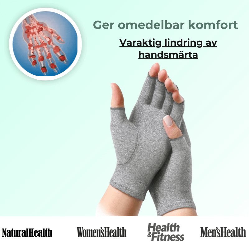 BambuFlex Handskar - Snabb lindring av handsmärta på några minuter! - Komforten