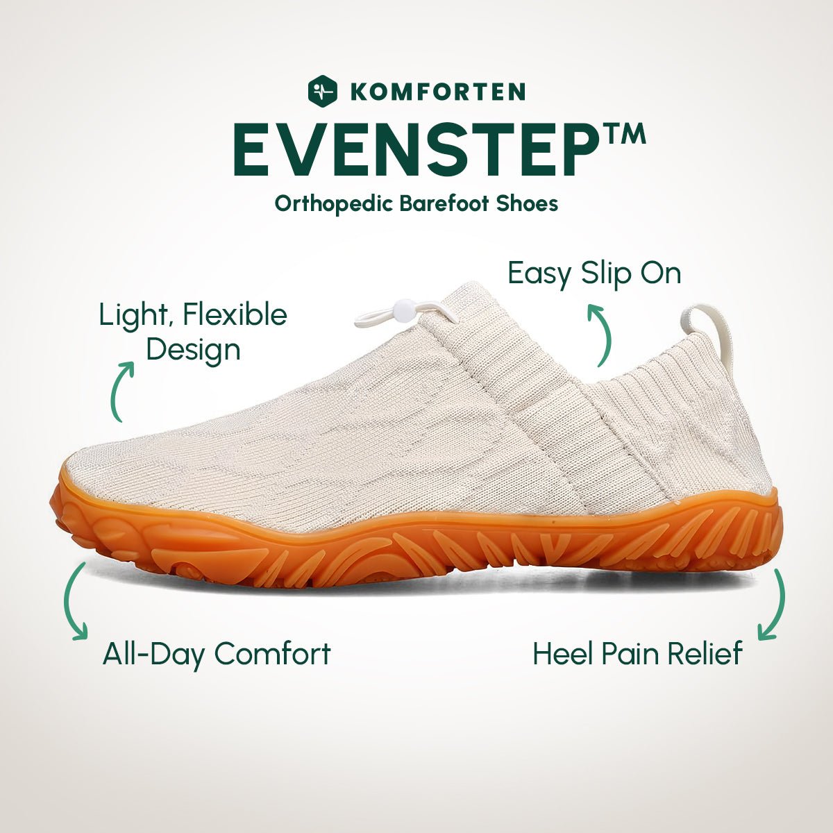 EvenStep™ Orthopedic Barefoot Shoes for Everyday Use - Komforten