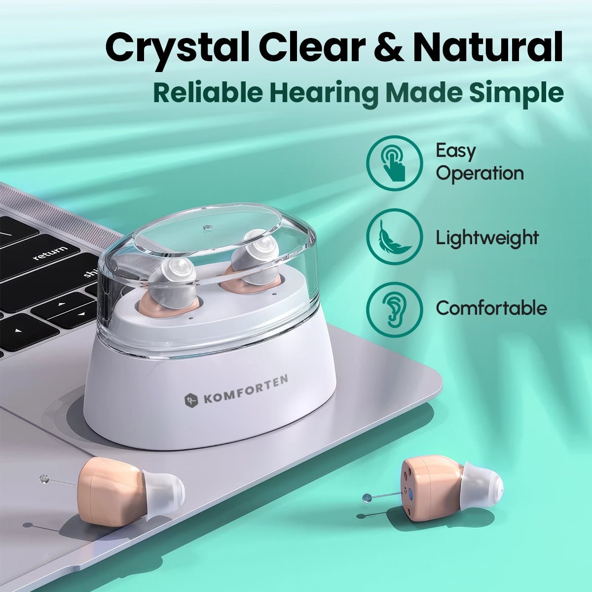 Komforten Hearing Aids — Clear Sound at a Fraction of the Price - Komforten