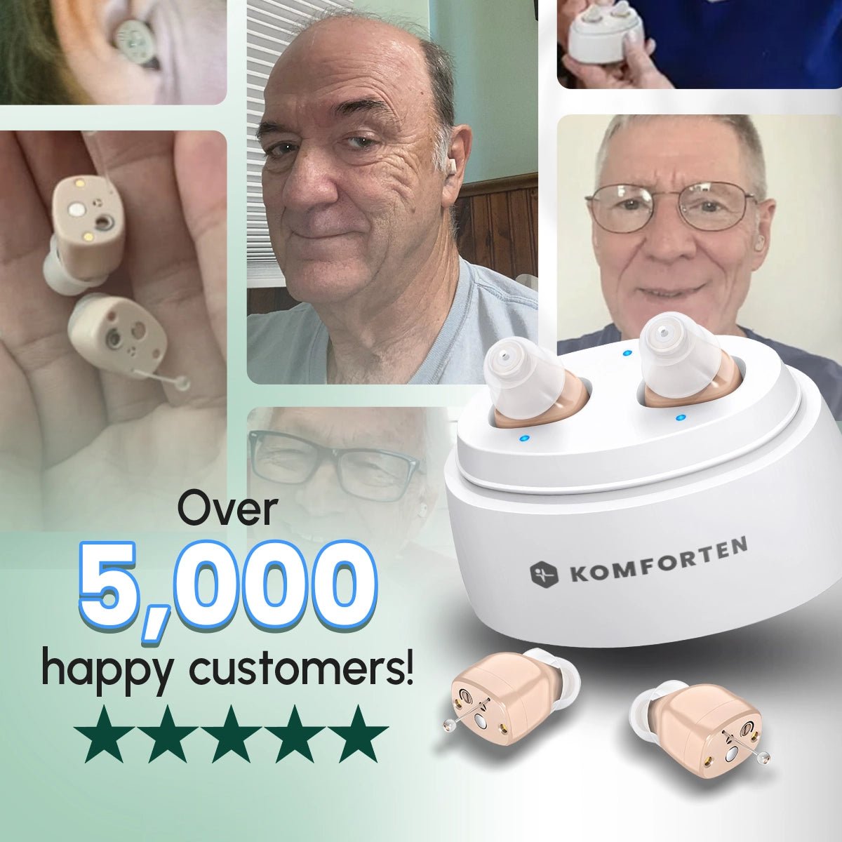 Komforten Hearing Aids — Clear Sound at a Fraction of the Price - Komforten