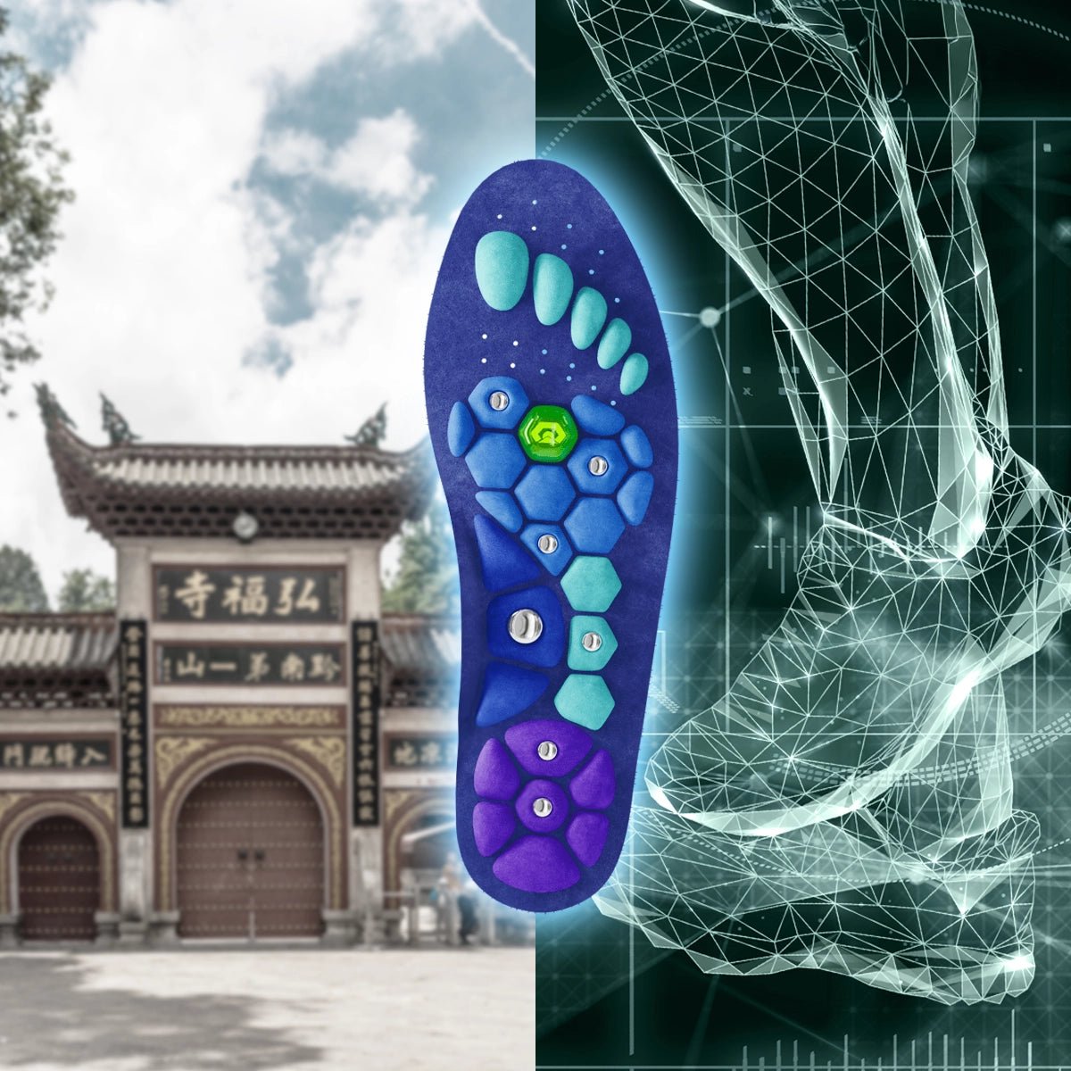 MagnaStep™ Magnetic Acupressure Insoles - Komforten