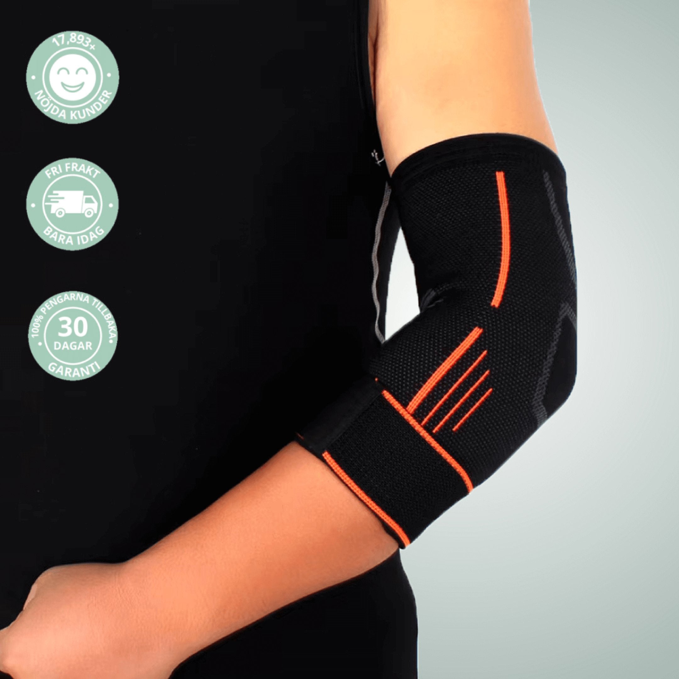 Armbågsstöd för Tennisarmbåge, Golfarmbåge, Gym och Skrivbord och Mer - Komforten