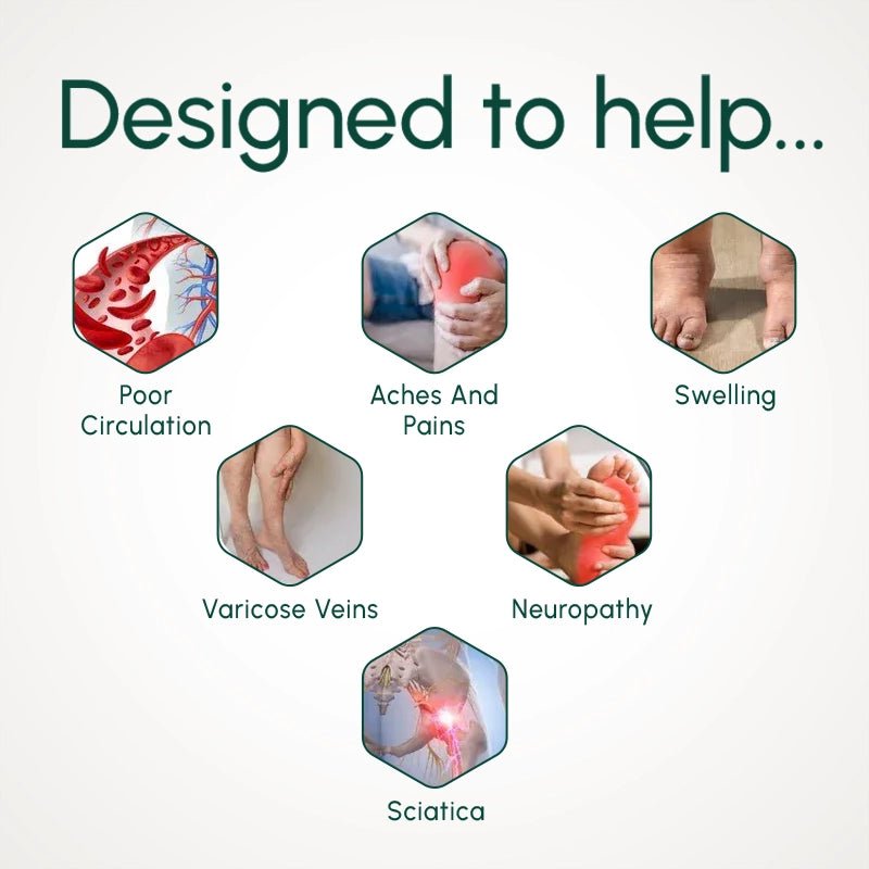 HealWrap™ Leg Massage Device for Pain Relief and Relaxation - Komforten