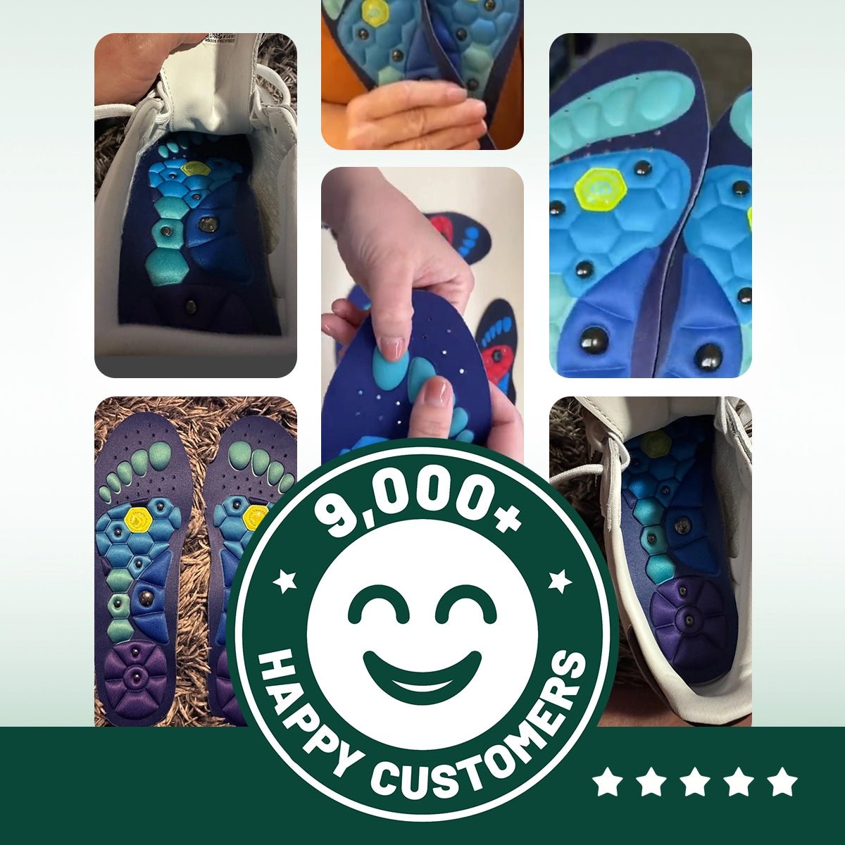 MagnaStep™ Magnetic Acupressure Insoles - Komforten