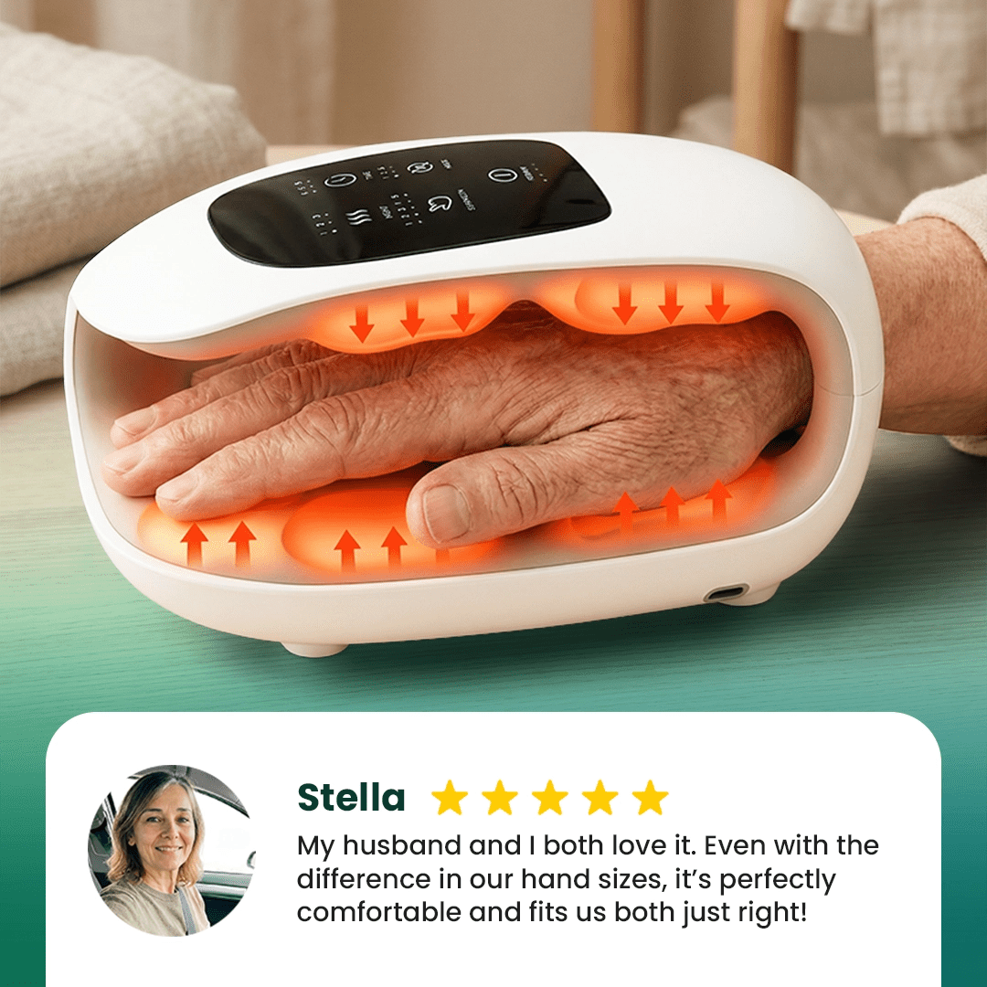 TheraCompression™ 3 - in - 1 Relief For Hand Osteoarthritis and Everyday Hand Pain - Komforten